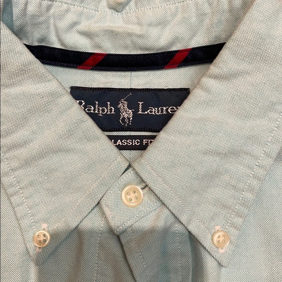 Ralph Lauren Light Blue Button-Up Shirt - Picture 3 of 4